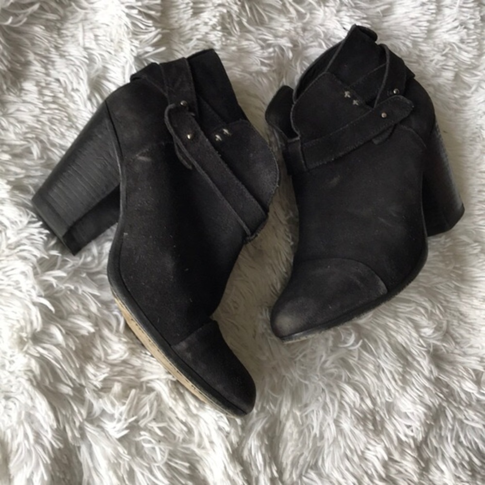 Rag & Bone Boots in Black Suede - 39 / 9